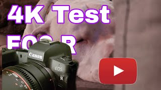 Canon EOS R 4K and IS Video Test [upl. by Cho]