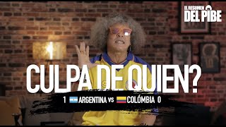 Argentina 1 Colombia 0 eliminatorias Qatar 2022  El Resumen del Pibe Valderrama [upl. by Nosaes879]