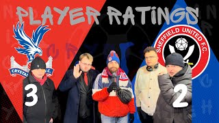 PLAYER RATINGS  Crystal Palace Vs Sheffield United  CPFCcrystalpalace sheffieldunited [upl. by Zizaludba]