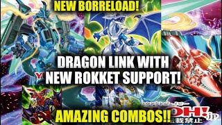 Dragon Link Combos With NEW ROKKET SUPPORT  New borrel card is amazing [upl. by Roslyn428]