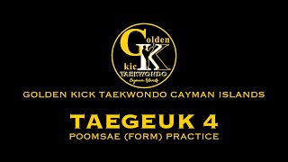 POOMSAE 4  TAEGEUK SA JANG [upl. by Ariahaj]