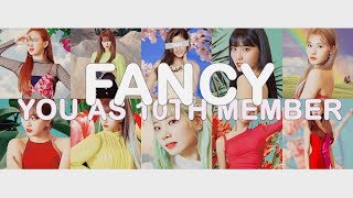 karaoke ver  twice  fancy  10 member version you as member [upl. by Gnaoh137]