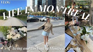 what its REALLY like living amp working in Montreal Canada 📍 days in my life VLOG [upl. by Ahseile207]