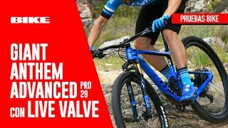 BIKE Pruebas Giant Anthem Advanced Pro 29 0  Revista BIKE [upl. by Arriaes]