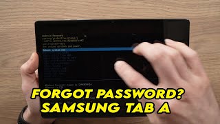 Samsung Galaxy Tab A How to Factory Reset if You Forgot the Password [upl. by Pride]