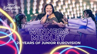 20 Years of Junior Eurovision  Winners Medley  JESC2022 [upl. by Streeto]