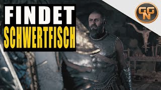 Assassins Creed Odyssey Guide  So findet Ihr Schwertfisch  Blut im Wasser Quest [upl. by Wyndham]