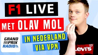 Grand Prix radio luisteren met Olav Mol in Nederland  Formule 1 Live stream online [upl. by Mrots]