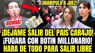 URGENTE Patricia Benavides busca salir del país con botín millonario [upl. by Odelle]