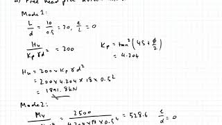 209 Lateral Deflection of Single Piles Example [upl. by Floyd]