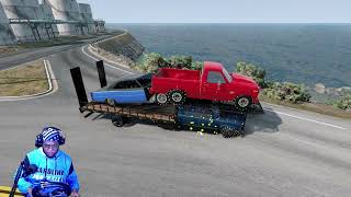 40 Barra Swapped Ford lighting BeamNGDrive Drag Racing rp [upl. by Osner]