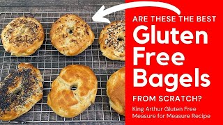 Are These The BEST GLUTEN FREE BAGELS  Gluten Free Bagels From Scratch  Measure For Measure Recipe [upl. by Willman925]