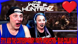 Styx and The Contemporary Youth Orchestra  Blue Collar Man  THE WOLF HUNTERZ Reactions [upl. by Carothers]