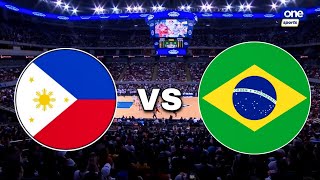 GILAS PILIPINAS VS BRAZIL SEMIS FIBA OQT [upl. by Ariew563]