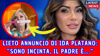 LIETO ANNUNCIO DI IDA PLATANO DOPO LADDIO A UOMINI E DONNE quot SONO INCINTA DI Mquot [upl. by Nomar]