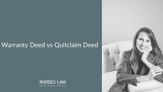 What is a Quit Claim Deed and How Does It Work [upl. by Ronnica50]