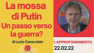 UcrainaRussia La mossa di Putin un passo verso la guerra  Lapprofondimento di Lucio Caracciolo [upl. by Richel]