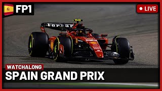 F1 Live Spain GP Free Practice 1  Watchalong  Live Timings  Commentary [upl. by Aliehs]