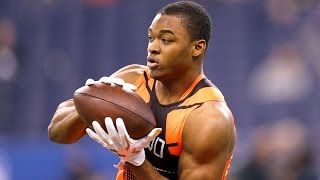 Amari Cooper Alabama WR 2015 NFL Combine highlights [upl. by Kirsti]