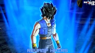 NEW Revamp Hairs for CAC wTransformations  Dragon Ball Xenoverse 2 Mods [upl. by Aiuhsoj693]