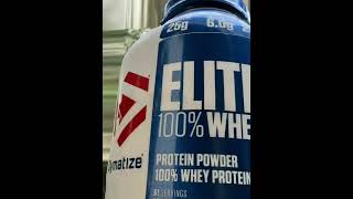 DYMATIZE whey protein reviews coming soon [upl. by Evatsug487]