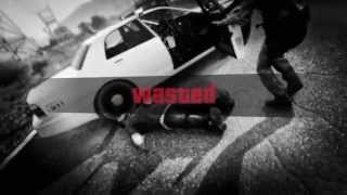 Grand Theft Auto V  PS4  Wasted by the police [upl. by Lear]