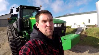 Soybean Harvest Vlog  101217 [upl. by Neelak422]