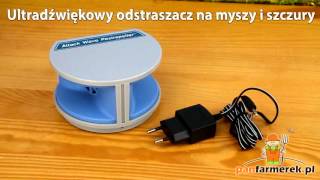 Sposób na myszy i szczury ultradźwiękowy Ultrasonic Attack Wave Pestrepeller LS–927 [upl. by Catharina273]