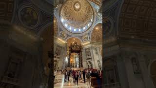 Basilica Di San Pietro travel short placestovisit vatican explore church travelvlog [upl. by Letch361]