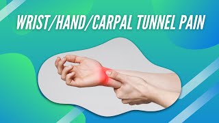 Exercises for Wrist Pain Hand Pain and Carpal Tunnel [upl. by Camroc561]