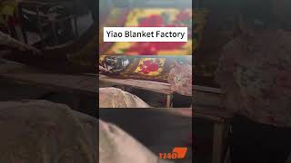 Yiao Home Textiles Raschel blanket sewing processhometextiles blanket factory raschelblanket [upl. by Vincelette]