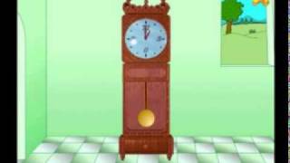 Hickory dickory dock  nursery rhymes kids video with lyrics [upl. by Ainos]