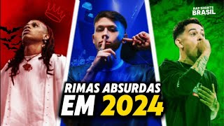 RIMAS ABSURDAS em 2024 🔥 [upl. by Elehcor]