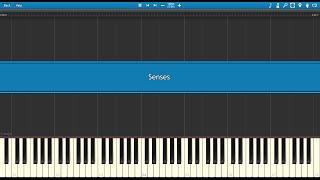 Senses  Piano Tutorial  Prismo [upl. by Georglana]