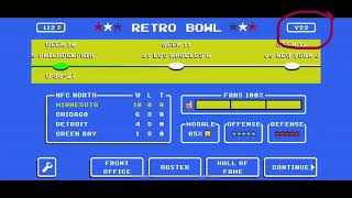 Master the Restart Screen in Retro Bowl [upl. by Dnaltiak]