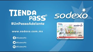 Tarjetas y Vales de despensa Sodexo Tienda Pass [upl. by Efrem55]