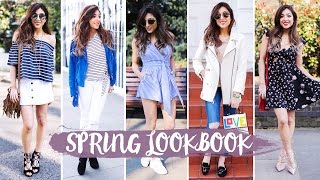 SPRING LOOKBOOK 2016  Amelia Liana [upl. by Hephzibah]