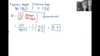 CALCULATING GRAVIMETRIC FACTOR EASILY [upl. by Dulci800]