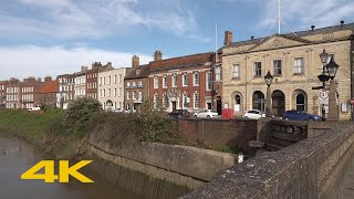 Wisbech Walk Town Centre【4K】 [upl. by Ynotna]