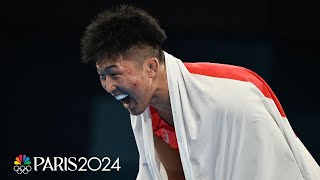 Japans Kusaka Nao brings home gold in mens GrecoRoman 77kg class  Paris Olympics  NBC Sports [upl. by Joung]