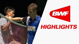 Yonex US Open Cship 2015  Badminton SF  Highlights [upl. by Aidua]