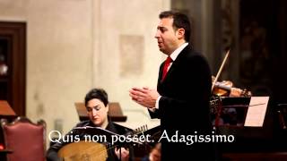 A Vivaldi Stabat Mater RV 621  Carlos Mena e lEnsemble 415 [upl. by Ludovico]