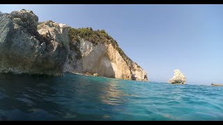 Snorkeling at Agios Nikitas Lefkada part 1 [upl. by Aehr]