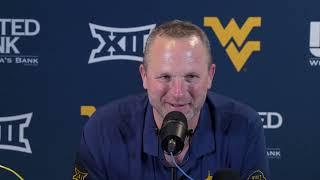 WVU MBB HC Darian DeVries After Beating RMU in 202425 Season Opener [upl. by Doss]