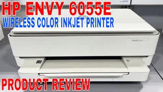 ✅ HP ENVY 6055e Wireless Color Inkjet Printer 🔴 [upl. by Neih]