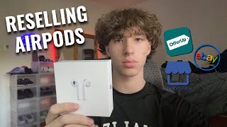 I tried RESELLING AIRPODS in 2024 [upl. by Farr]