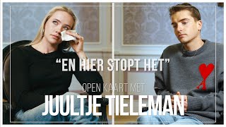 JUULTJE TIELEMAN in TRANEN om VERLEDEN KRITIEK ZELFACCEPTATIE amp LIEFDESLEVEN [upl. by Rogozen]