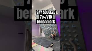 Say Squeeeze 7CV10  MoonBoard 2024 setup Live on Twitch climbing fitness bouldering climb [upl. by Bollen884]