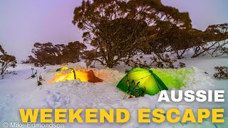 I Spent 48hrs Snow Hiking in Australia Heres What Happened [upl. by Ecined416]