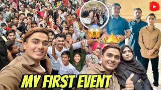 My First Event Me Systum Hang Ho Gya🫀😳 Bouncer Se Bhi Nahi Sambhla Crowd😱 Delhi Shashtri Park Event🔥 [upl. by Judenberg]